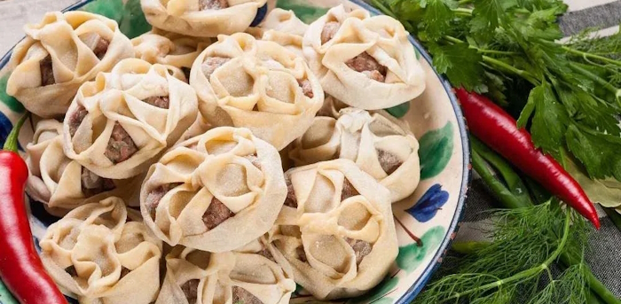 Мантышница с мантами