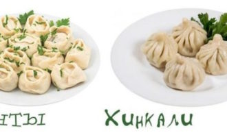 Отличие хинкали от мантов