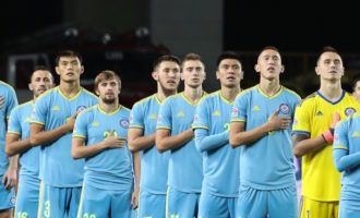 Сборная футболистов Казахстана